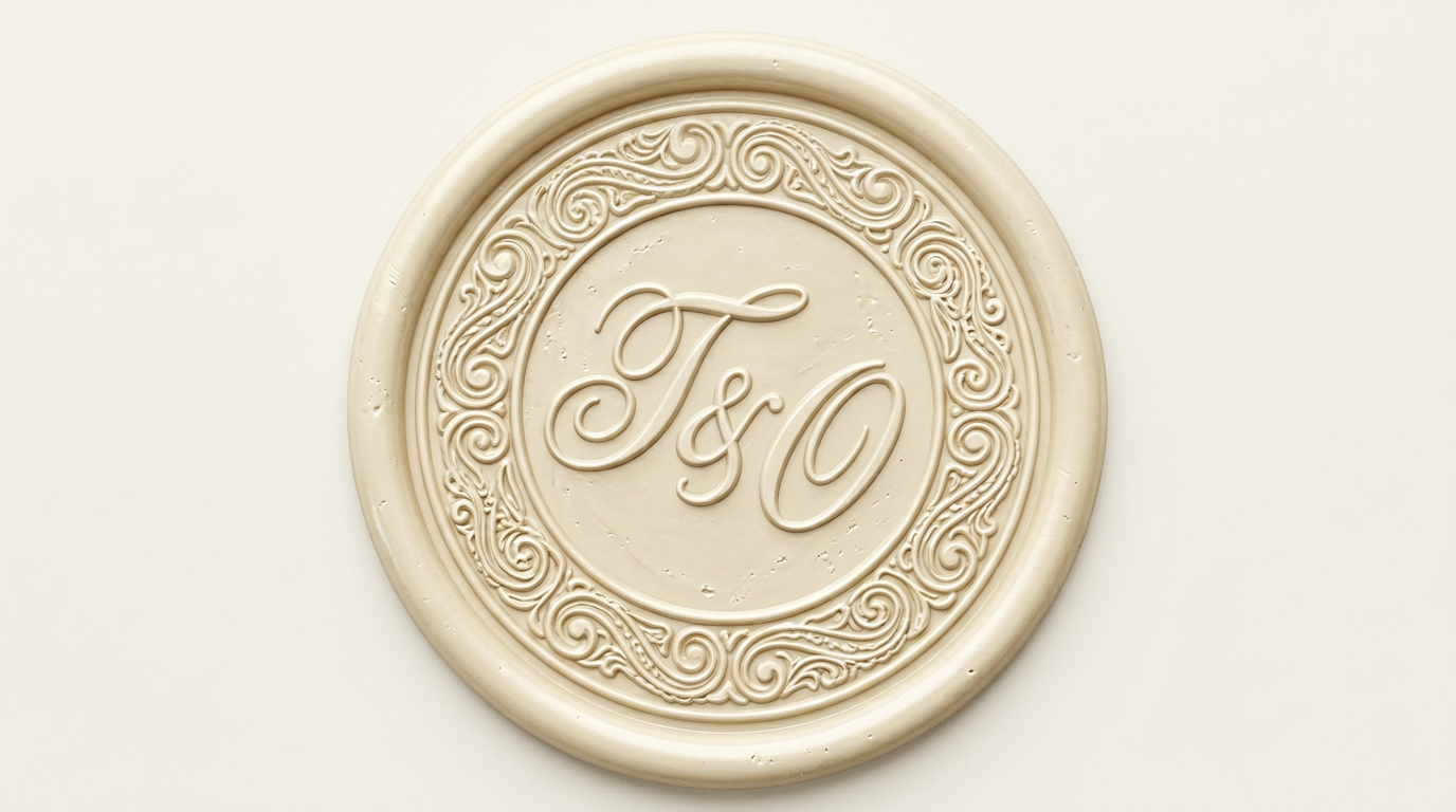 Wax seal T and O
